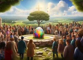 关于复活节的来历和故事；关于复活节的来历和故事英语