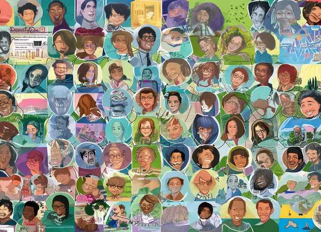 101个成长故事，101个成长故事人物关系图该咋写