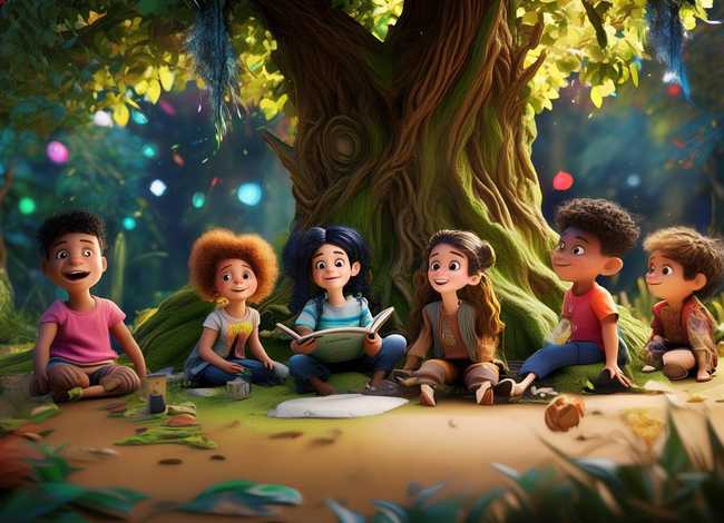 五人儿童故事 - 五个人的幼儿故事 五人儿童故事 - 五个人的幼儿故事