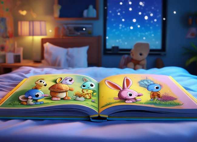 儿童故事3-6岁文字图片 睡前文字故事儿童完整3-6岁