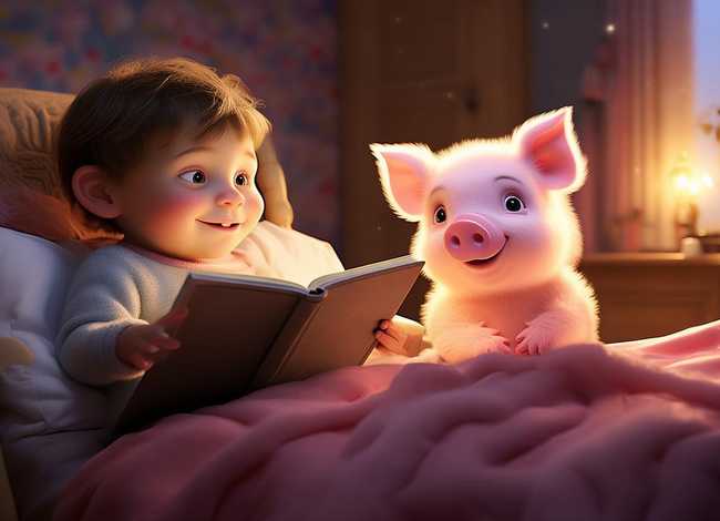 儿童有声睡前故事小猪的故事 - 小猪的睡前小故事