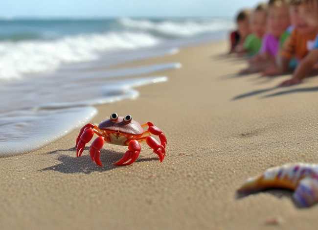 小螃蟹儿童故事100字 小螃蟹的幼儿故事