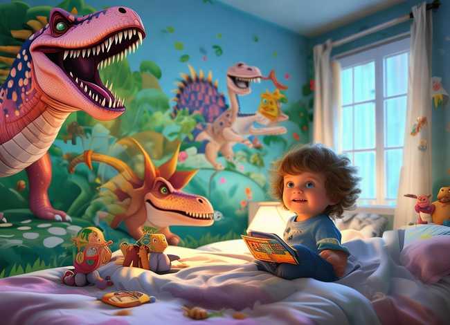 儿童睡前故事恐龙世界全集 幼儿睡前故事恐龙世界