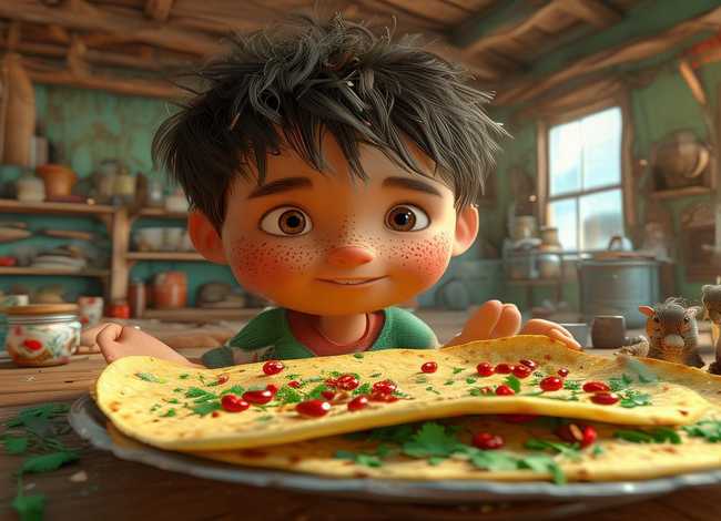 儿童故事巜玉米饼子；玉米饼子的故事