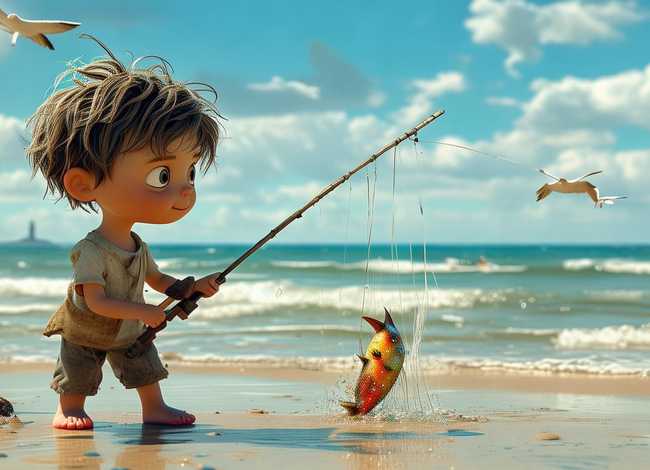 渔童儿童故事书 儿童电影渔童 渔童儿童故事书 儿童电影渔童