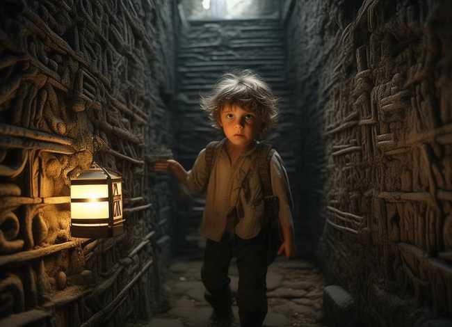 儿童故事在迷宫里迷路、在迷宫里迷路了,怎么样才能出去