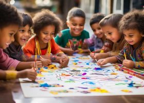 少数民族儿童画人物 - 少数民族儿童画人物怎么画