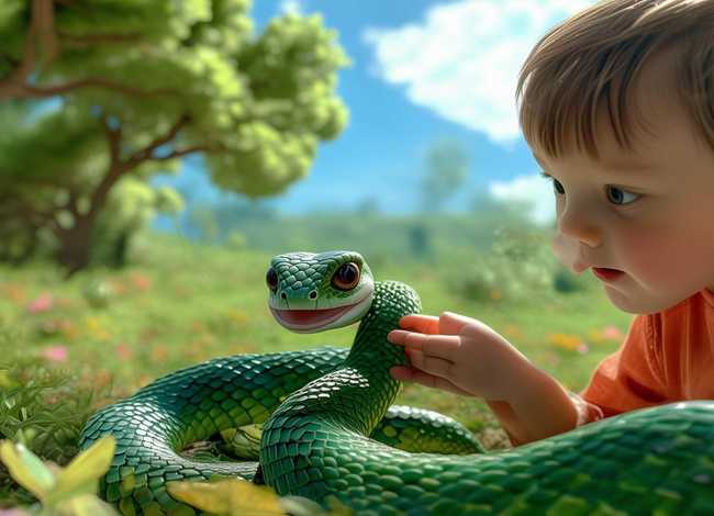 儿童故事蛇的故事、幼儿关于蛇的故事