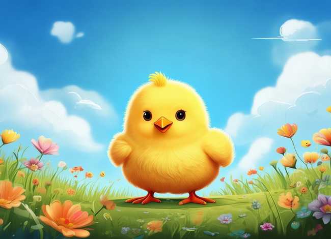 关于一只小鸡的儿童故事，关于一只小鸡的绘本故事