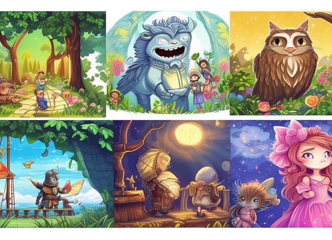 绘本故事简笔画8张图片 - 绘本故事简笔画8张图片大全