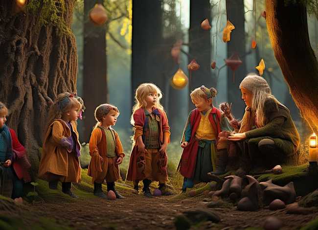 儿童民间故事神话故事、小孩民间故事