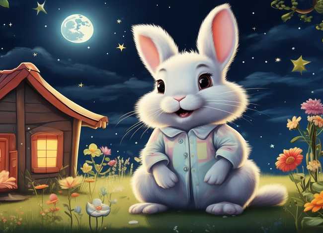 小兔乖乖儿童睡前故事，少儿睡前故事小兔子乖乖