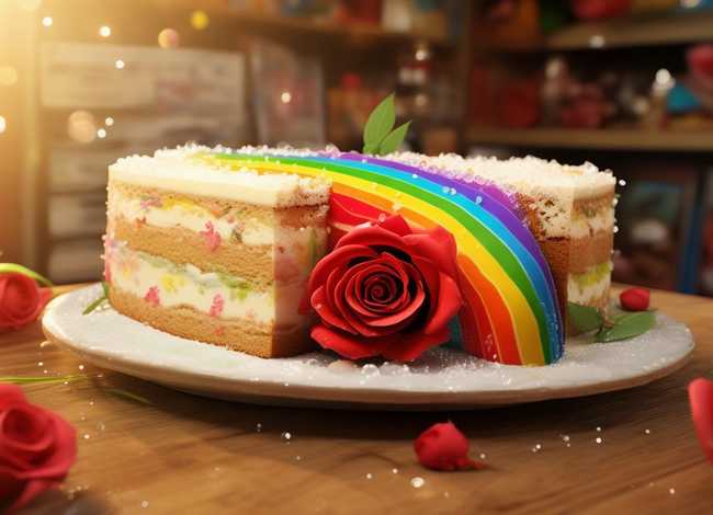 浪漫爱情故事短篇、浪漫爱情故事短篇3-藏在彩虹蛋糕里的玫瑰 浪漫爱情故事短篇、浪漫爱情故事短篇3-藏在彩虹蛋糕里的玫瑰