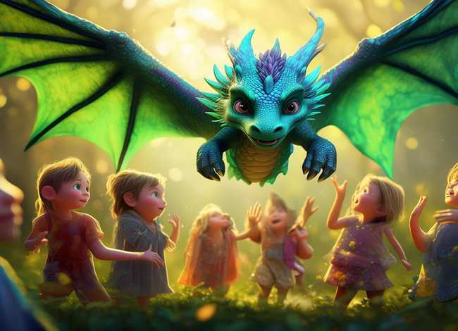 儿童故事龙的故事寓意（幼儿故事龙的传说）