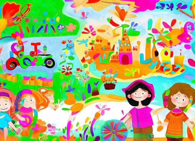 好看儿童画画图片大全、好看的儿童画大全图片 范画