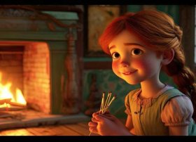 小女孩儿故事，火柴的小女孩儿的故事