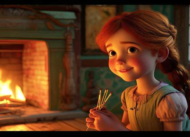 小女孩儿故事，火柴的小女孩儿的故事
