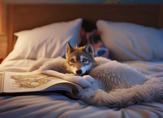 儿童睡前故事披着羊皮的狼简短（披着羊皮的狼幼儿睡前故事）