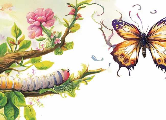 儿童绘本蚕宝宝的一生 - 蚕宝宝的一生绘本教案