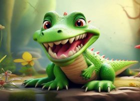 小鳄鱼拔牙绘本故事（小鳄鱼拔牙绘本故事图片）