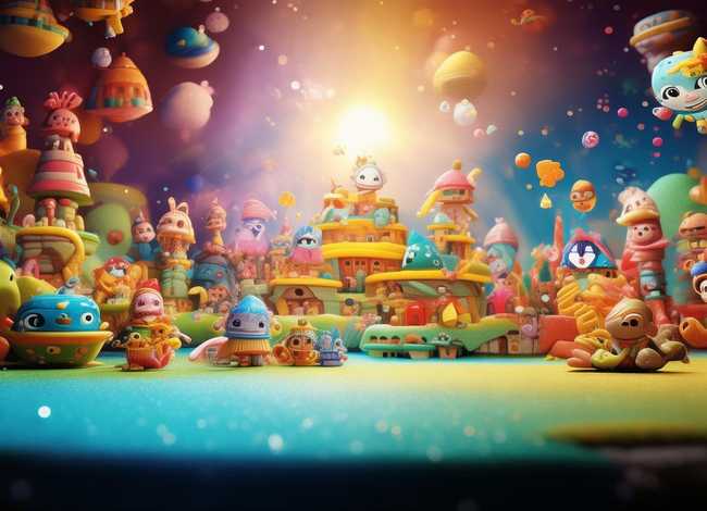 儿童故事ppt动画效果 儿童故事分享ppt动态效果