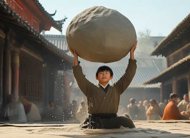 司马光砸缸的故事简单版；司马光砸缸的故事简单版视频