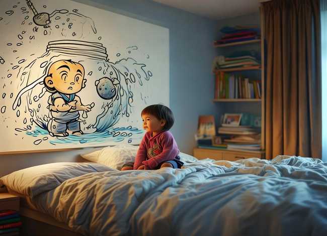 儿童睡前故事动画片司马光砸缸，小儿故事睡前故事大全司马光砸缸作