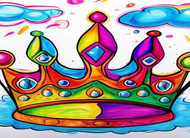 儿童图画 王冠；儿童图画 王冠怎么画