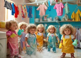 洗衣服儿童故事；洗衣服幼儿故事