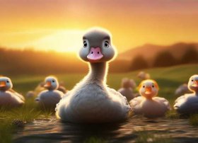 丑小鸭故事告诉小朋友什么道理 - 丑小鸭故事告诉小朋友什么道理和启示