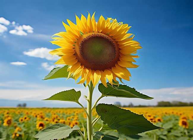 一颗向日葵的故事，一颗向日葵的故事图片