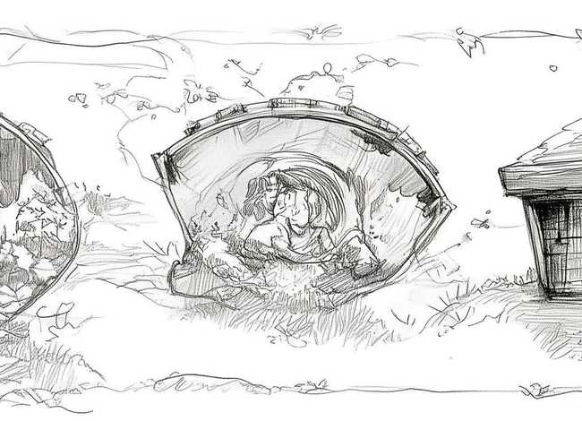 简笔画故事 连环画;4幅简笔画一个故事 连环画 简笔画故事 连环画;4幅简笔画一个故事 连环画