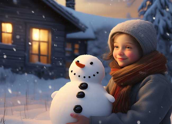 儿童故事雪孩子电影；电影雪孩子的故事