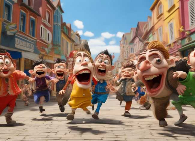 可笑的故事；可笑的故事五分钟