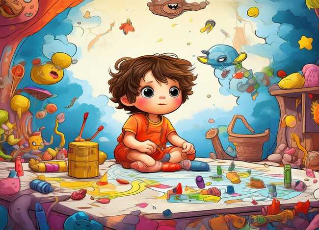 儿童故事图画作品 儿童创意图画故事