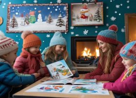 关于冬天的故事一年级，关于冬天的故事一年级写话