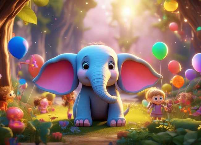 大象艾米丽 儿童故事王国，大象艾米丽的故事