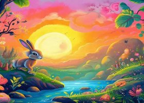 日出绘本，日出的图画绘本故事