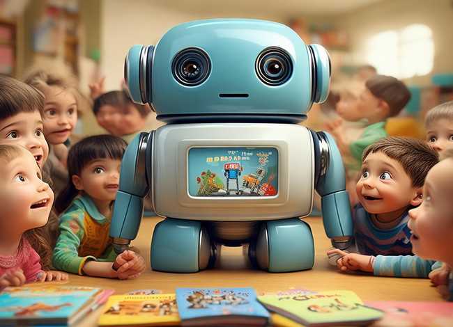 关于机器人的儿童故事，关于机器人的小故事