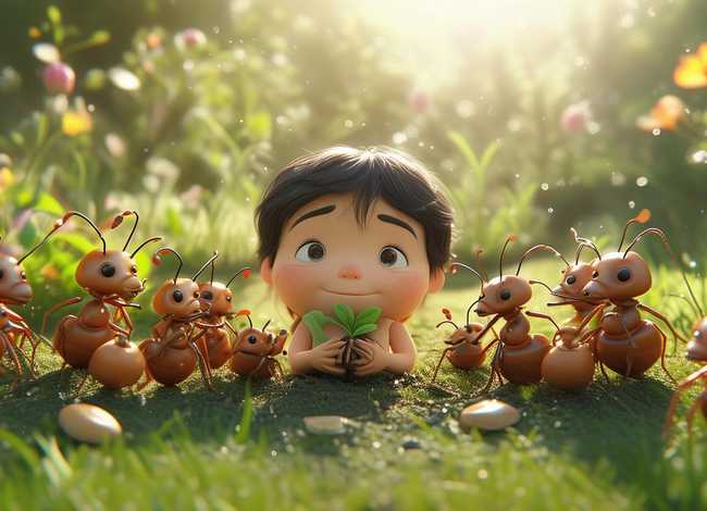 儿童故事蚂蚁报恩演讲视频 蚂蚁报恩的故事演讲故事比赛视频