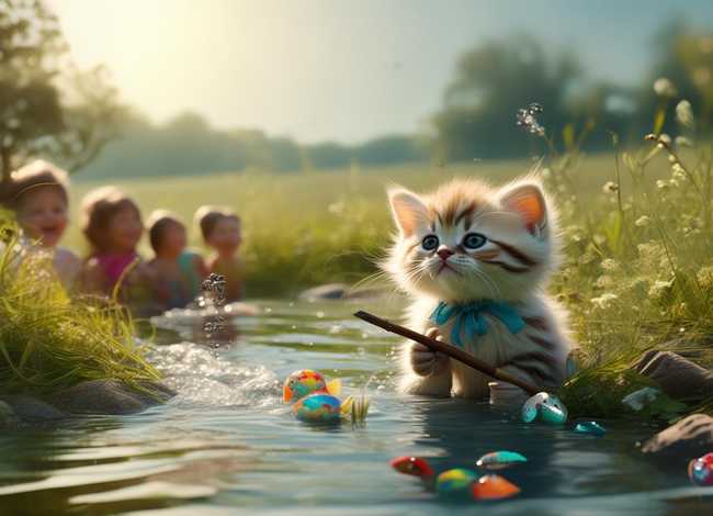 儿童故事小猫钓鱼完整版大全；故事大全 小猫钓鱼