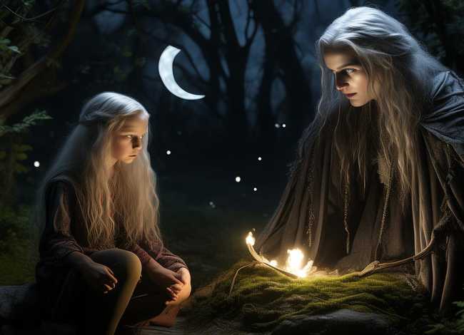 女巫吸血鬼儿童睡前故事（女巫 吸血鬼）