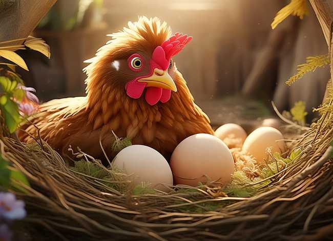 母鸡孵小鸡故事原文、母鸡孵小鸡故事原文图片