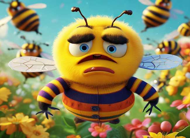生气的小蜜蜂儿童故事 幼儿故事生气的小蜜蜂 生气的小蜜蜂儿童故事 幼儿故事生气的小蜜蜂