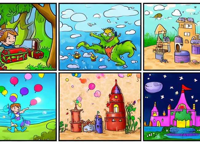 儿童故事六格绘画图片 - 儿童故事六格绘画图片四年级 儿童故事六格绘画图片 - 儿童故事六格绘画图片四年级