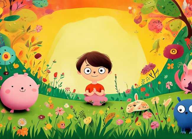 儿童动物故事画、幼儿动物故事简笔画