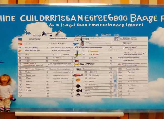 飞机儿童托运收费标准 飞机儿童托运收费标准表