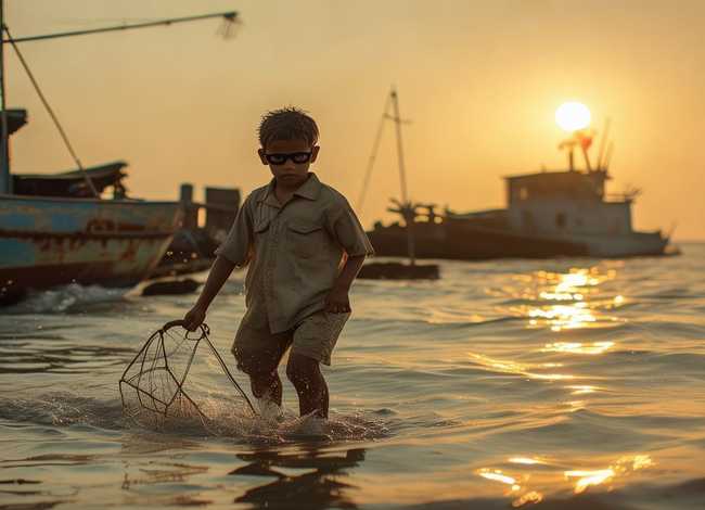 小学渔夫的故事 - 小学语文渔夫的故事