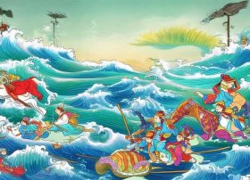 八仙过海儿童故事在线听 - 八仙过海绘本故事在线听