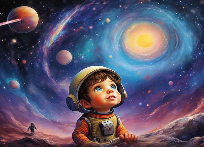 宇宙太空儿童故事（幼儿关于宇宙太空故事）